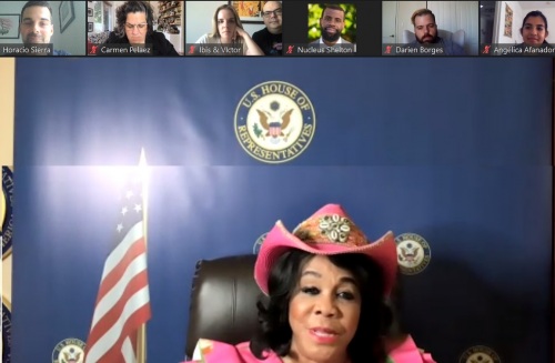 Meeting with Frederica Wilson